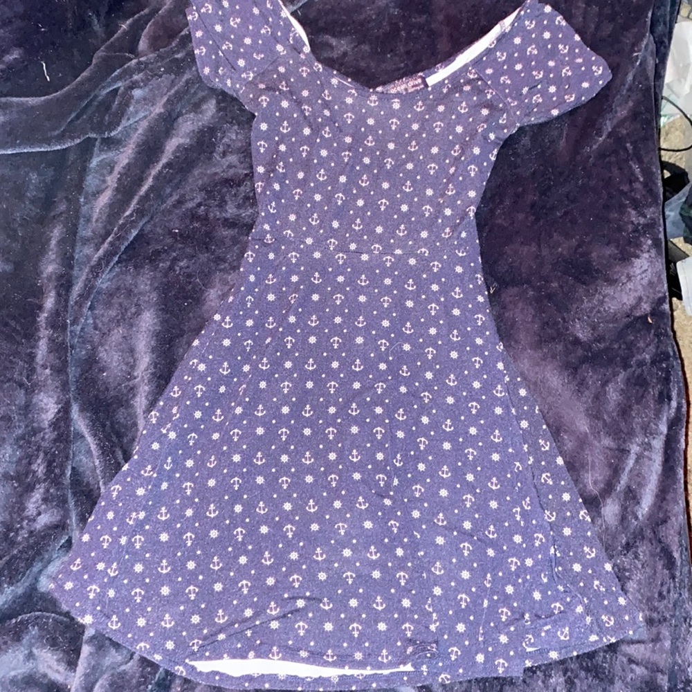 Dress with open back